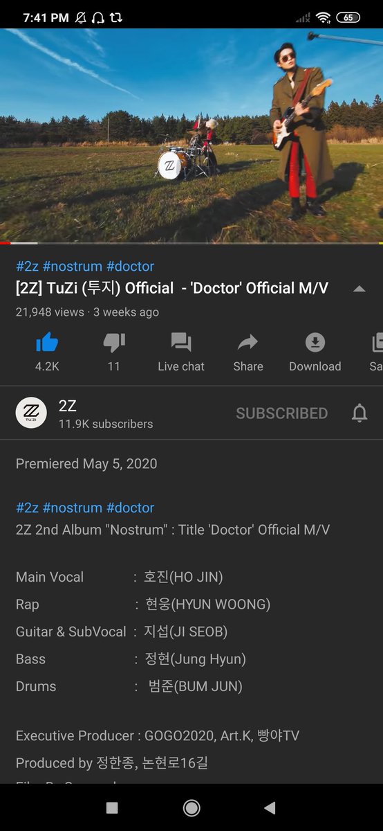 winklejh's tweet image. √ 2z - doctor (200526) #StreamDoctor @official2z youtu.be/JipujX1_8aQ