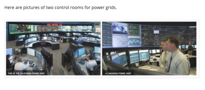 I've been to the control centre for the distribution network for London, and I can confirm it does not look like this