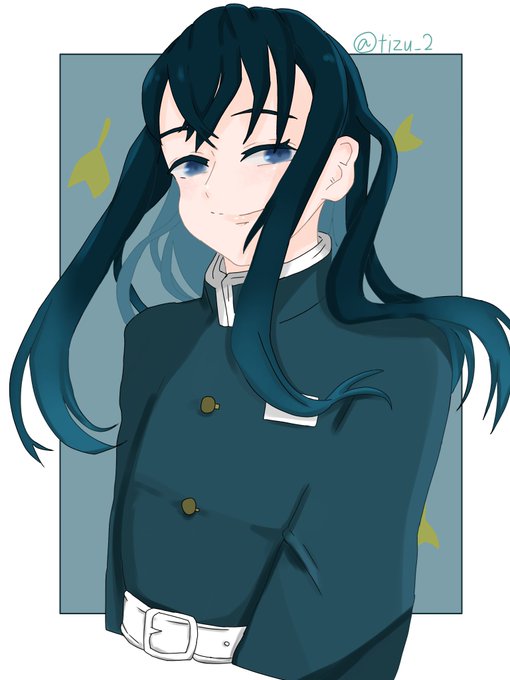 ちずさんがTwitterに投稿した時透無一郎(鬼滅の刃)のイラスト。