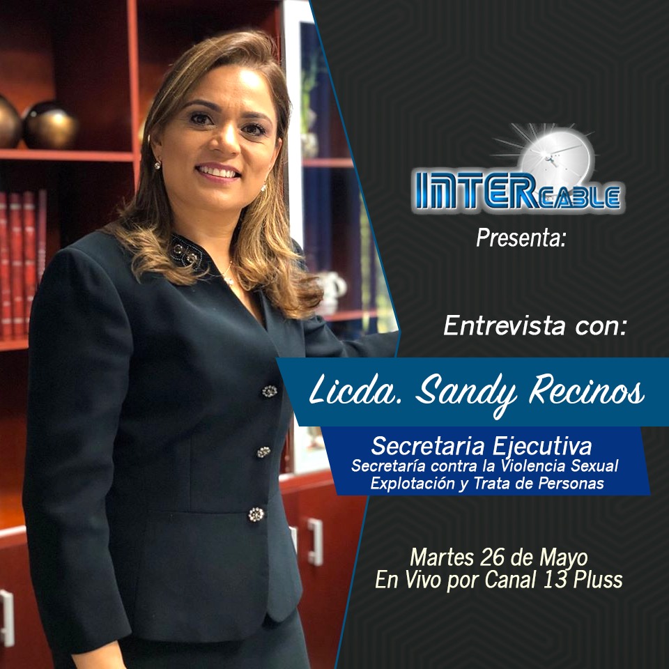Hoy a las 20:00 horas no te puedes perder la entrevista que dará la Secretaría Ejecutiva, licenciada Sandy Recinos en la cual estará abordando temas interansate sobre los delitos de Violencia Sexual, Explotación y Trata de Personas

Visualizala: ➡️ facebook.com/elcanaldelosgr… #SVET