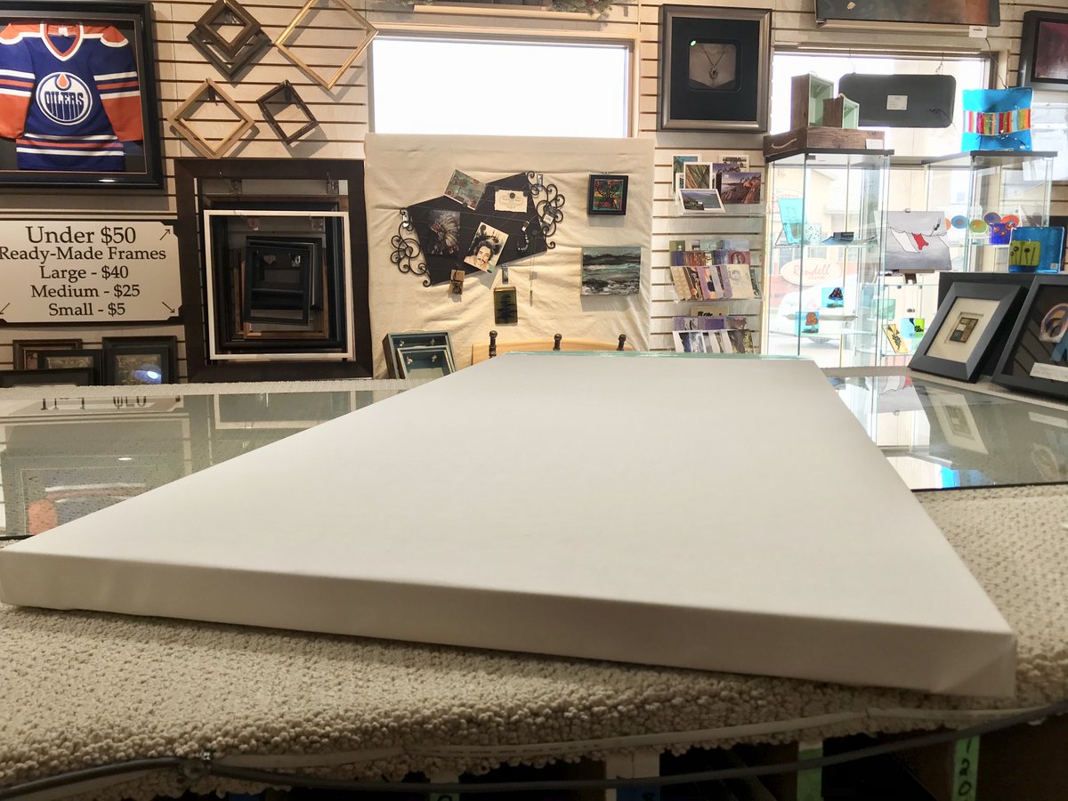 ArtSoulFraming's tweet photo. Did you know we sell primed canvas in custom sizes? We can cut and stretch any size up to 6x9 feet!
#localartist #yll #canvas #artoncanvas #shoplocalyll #smallbusiness https://t.co/yBxKks6P7i