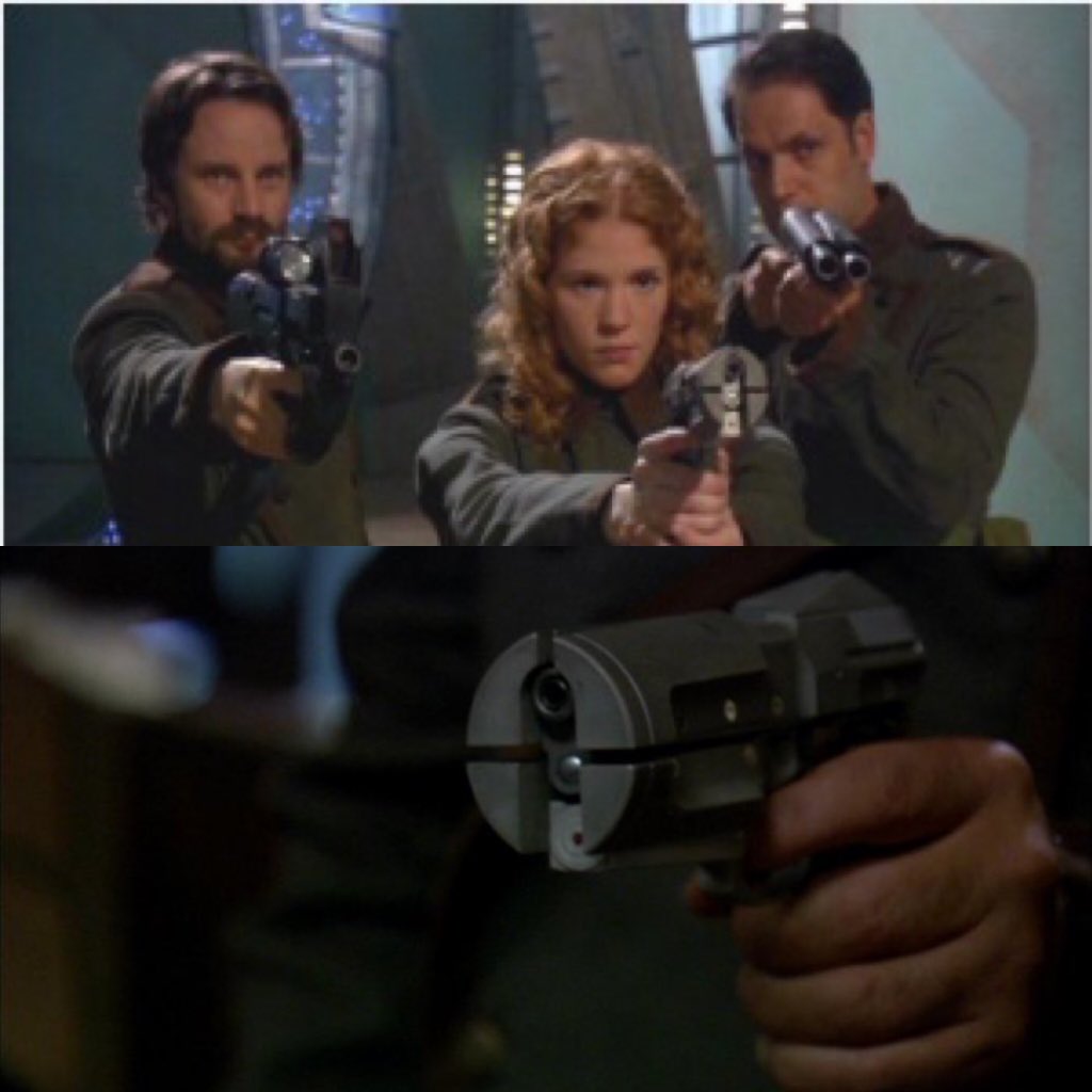 Sliders Season 2 Episode 5 El Sid
1) San Francisco National Penitentiary
2) Purple Money
3) Sid and his gun
4) Stargate Atlantis Genii and their gun

#Sliders #sliderstv #sliderstvshow #90stv #scifi #syfy #jerryoconnell #tv #tvshow #slidetastrophe