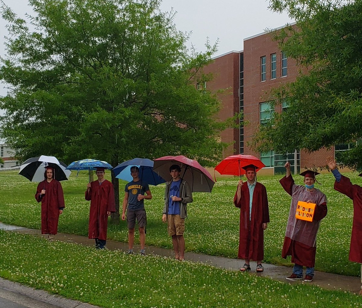 Drive By for Seniors today to celebrate rain or shine.  Unique memory for Class of 2020 <a href="/ORSchools/">Oak Ridge Schools</a>