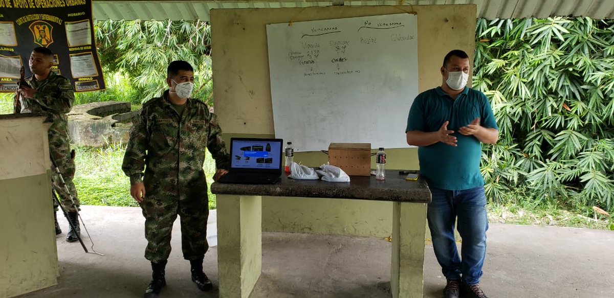ReservaBr7's tweet photo. #EnImagen Los Profesionales Oficiales de Reserva #COAMI @Ejercito_Div4 #SéptimaBrigada participaron en la capacitación de sostenimiento por #COVID19 a los #Héroes #BAFUR4 https://t.co/q71tp3HVcv