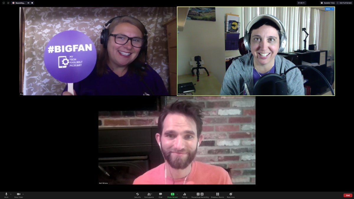 MyTechToolbelt's tweet photo. @neilwrona @icivics We had so much fun @neilwrona We are #BigFan of yours!
Super excited to release this episode! Stay Tuned! #icivicsednet #WeAreCUE #PodcastersOfCUE #EdTechChat https://t.co/VDrXNrQ3WM