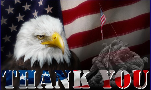 Today and every day we honor those who gave their lives to keep our country free, and the brave men and women who have served and are currently serving.  And we thank their families, who sacrifice greatly, so our country can stay safe and strong.