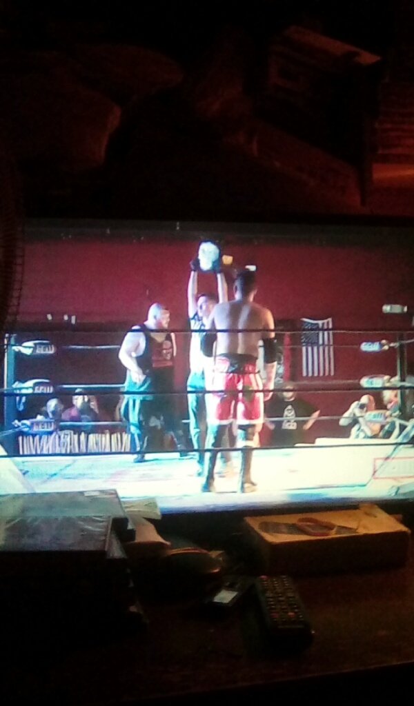 thepeachy16's tweet photo. @GCWrestling_ World Title Miedo Extremeo vs @TremontH2O #NGI2 #WatchIWTV https://t.co/ocnOwi1pye
