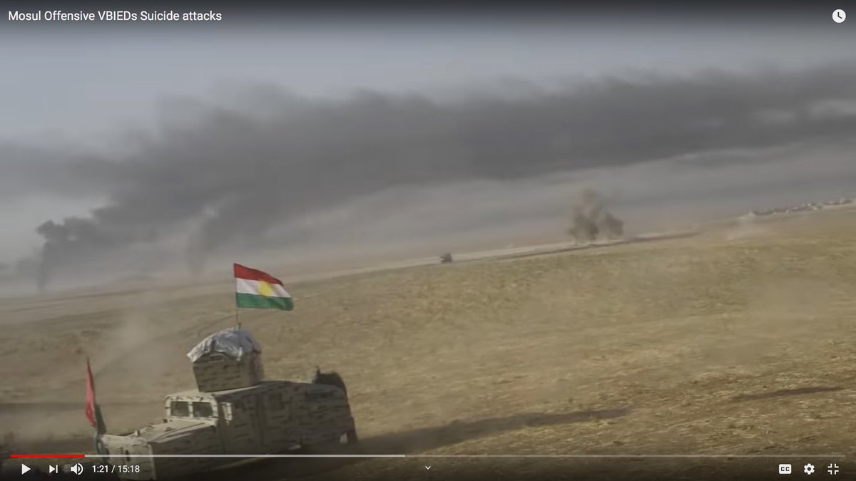 It turns and heads toward the Kurds.