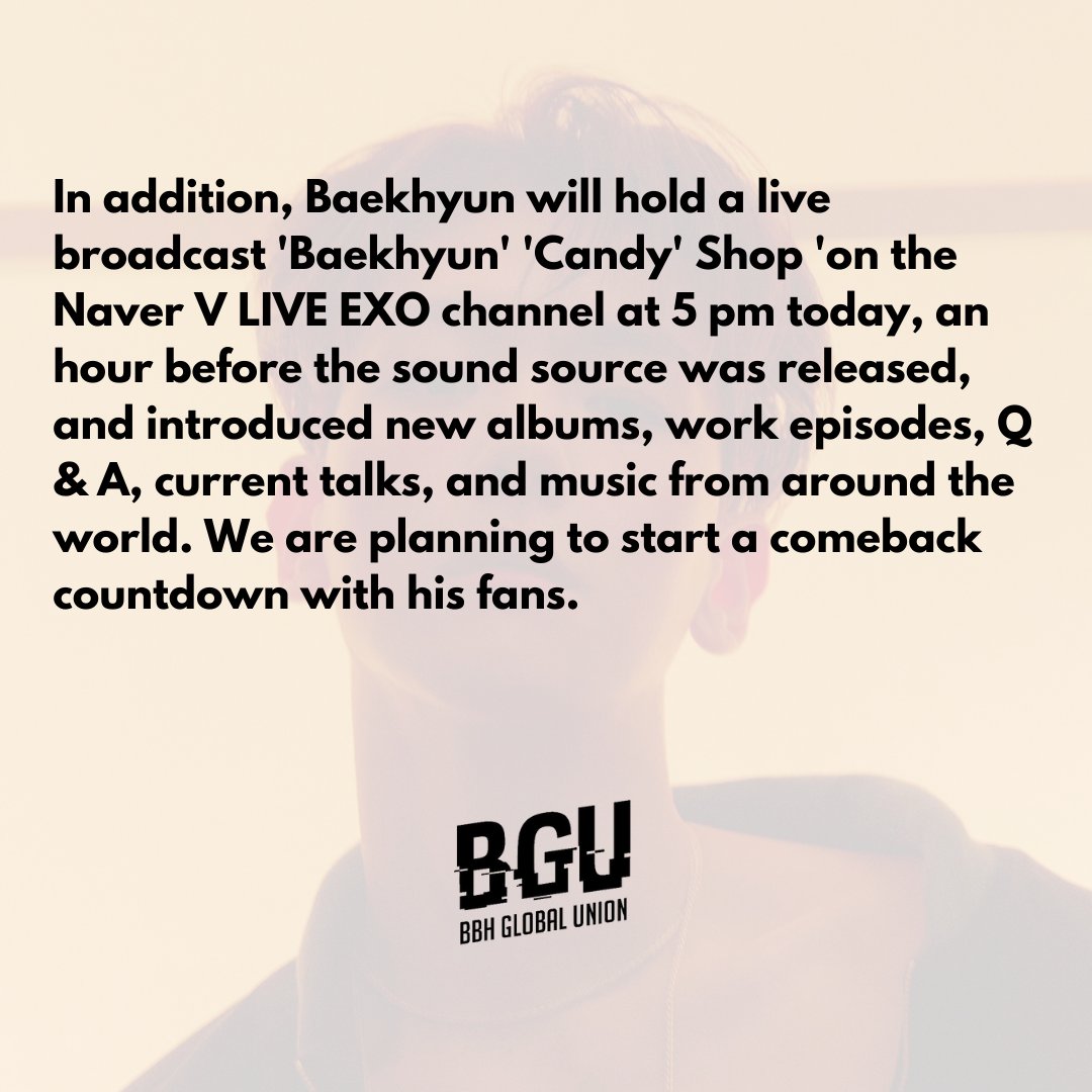 BBHGlobalUnion's tweet photo. EXO Baekhyun, 'Delight' Pre-order amount exceeded 730,000 copies 'Own record' .. Today's comeback V Live [Official]

🍬https://t.co/tD7hW4sMQX

#백현 #BAEKHYUN #엑소 #EXO #weareoneEXO #Delight #Candy #BAEKHYUN_Candy #큥이_에리_기가막힌_케미스트리 https://t.co/GbXc3nR1EY