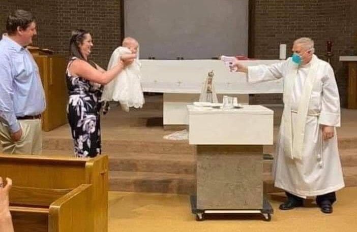 baptism’s in 2020 look lit no cap