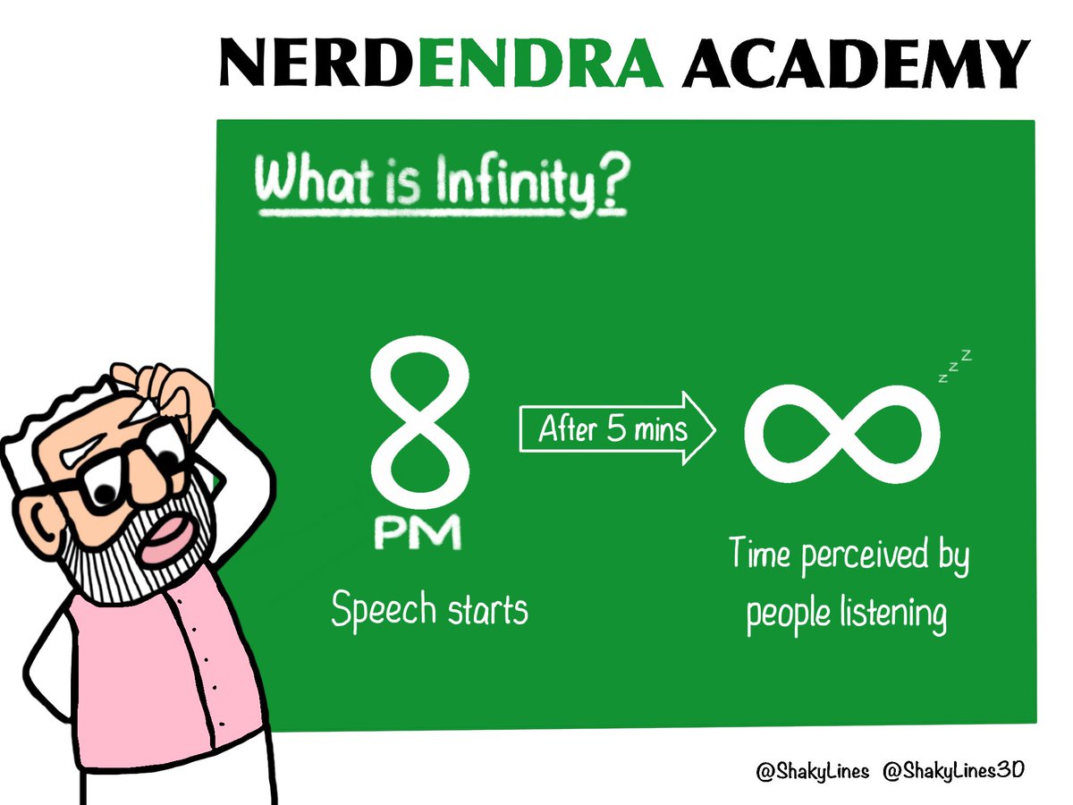 Nerdendra sir takes us to infinity & beyond...
