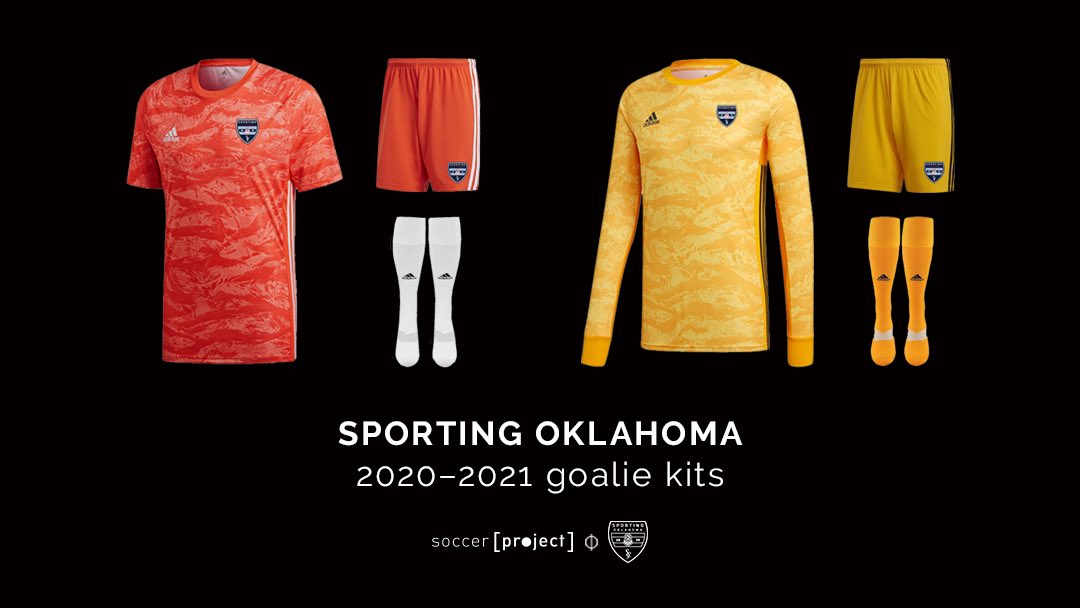 Sporting_OK's tweet photo. 💥2020-21 Kit Reveal💥
Check out our home, away and keeper kits! We are excited to reveal the pinstriped home kit and the classic Sporting KC hoops 🔥🔥🔥

#OneSportingWay #OneCrestOneClub #RaiseTheBar #SportingOklahoma #WeAreSporting https://t.co/FlkjbYi441