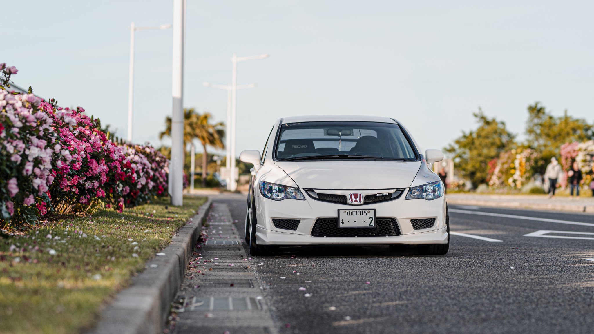 That stance  #TypeR - Honda Civic Type R