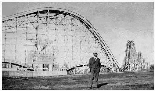 The records at the time would show that almost 50 per cent of the population of Winnipeg would visit the Park on a summer days. The key attraction was a 13 dip wooden roller coaster named Deep Dipper. Cars would get up to 70 km/h. 4/8