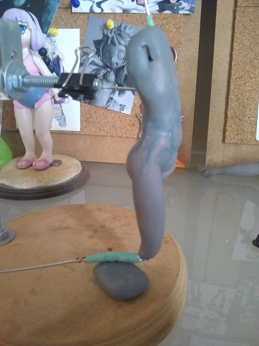 ElJoey_Designs's tweet photo. Work in progress making a kid Zero Two figure
#WIP #PolymerClay #sculpting #DARLINGintheFRANXX https://t.co/tLmbzAiZ5F