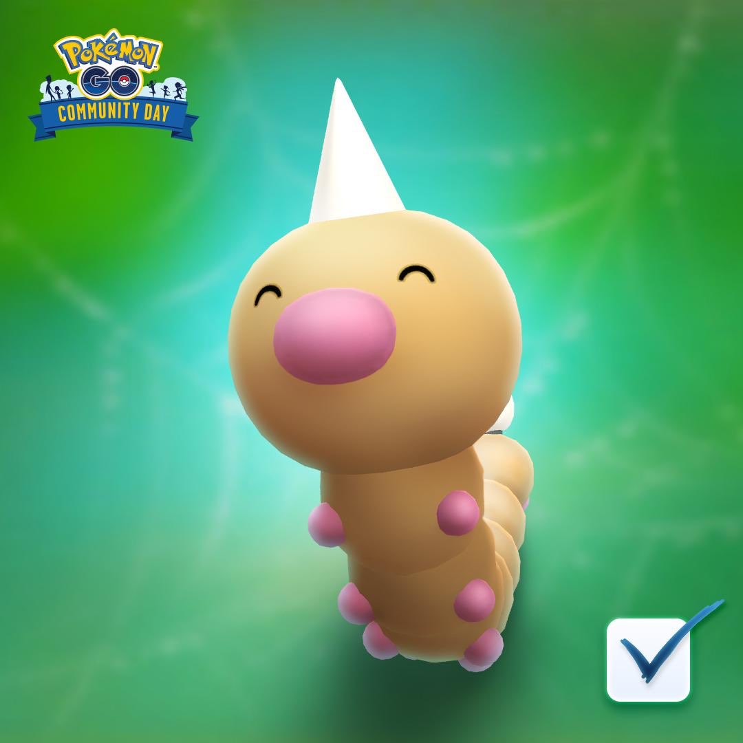 PGOCommunityDay's tweet photo. NEWS: Weedle and Gastly won the poll and will be featured in the June and July Community Day! https://t.co/l67o7kTYDJ