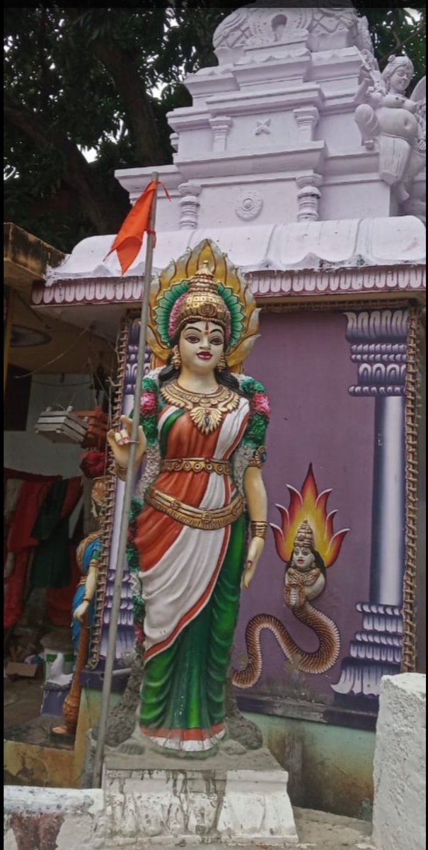 Tarunvijay's tweet photo. #BattleForBharatMata.We won. Late night collector ordered to restore statue #Kanyakumari to original position.Today10 am celebration, #BharatMataPujan. Now act against lawbreaker police.Congrats. Thnx for your https://t.co/pQOVF8pjFE 10 am FB live 
https://t.co/n8YWamsBwP https://t.co/JpADJXAMhh