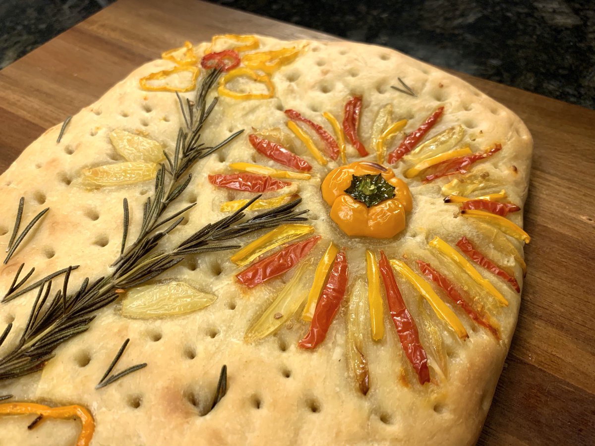 I have a complicated relationship with baking, in the way that I’m just not good at it. Here’s my first try at rosemary focaccia, an incredibly easy make.