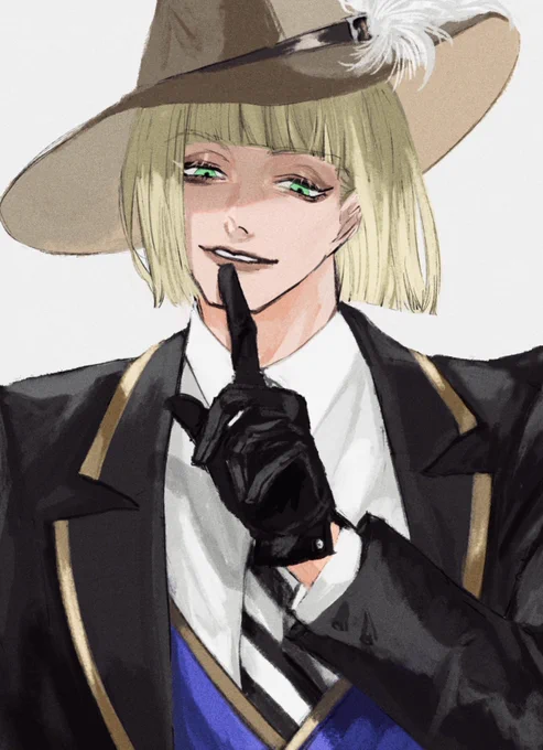 遅くなりましたがリプありがとうございました〜〜?‍♀️?
#私の絵柄で見てみたいtwstキャラっていますか 