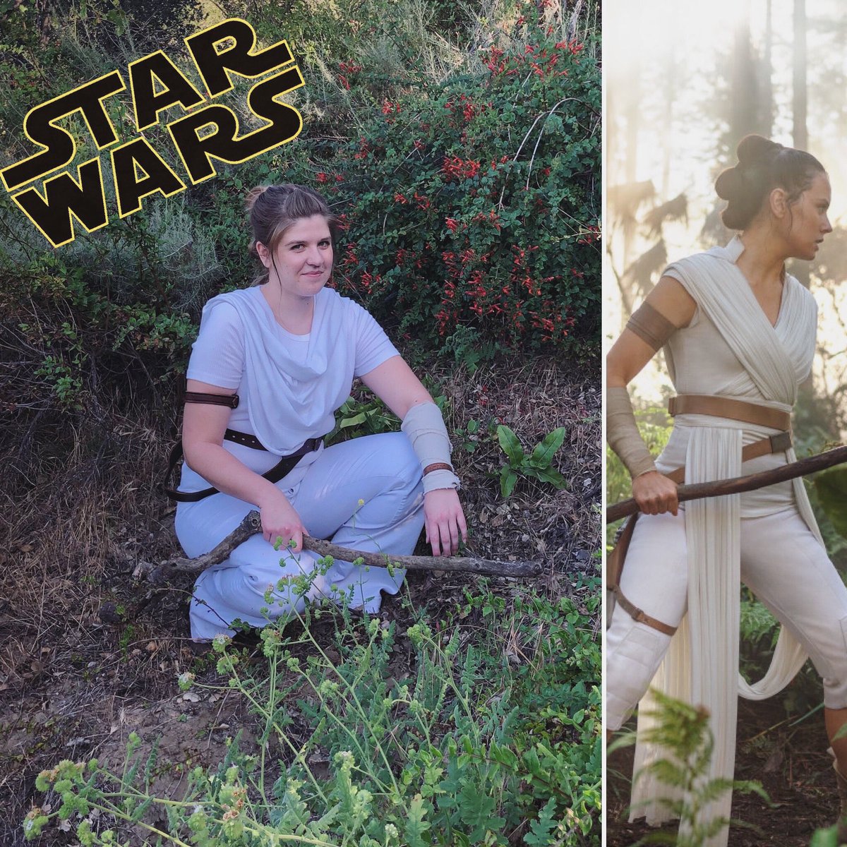 NicoleRaeOfSun's tweet photo. βI think I can handle myself.β
Rey is one of my favorite characters in Star Wars. And yes, we did go on a short hike just to take this photo.
#starwars #galaxybound #rey #reyskywalker #disneybounding #closetcosplay https://t.co/Tkc0w2Obk5