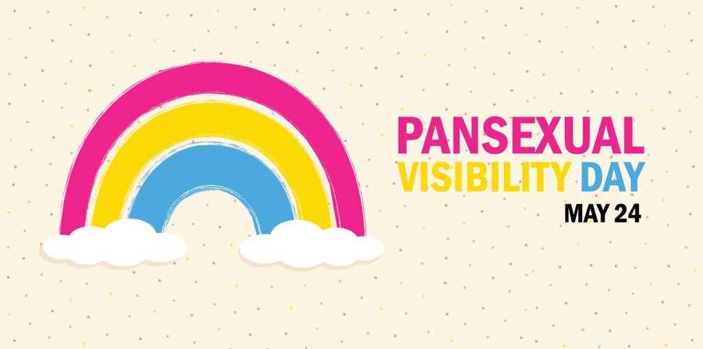 OUTSaskatoon's tweet image. Today we celebrate our Pansexual friends. 

Happy Pansexual Visibility Day!