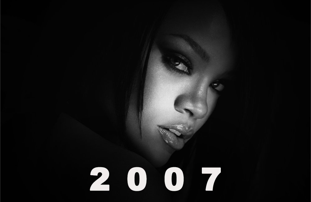 In 2007,  @rihanna dropped her career-changing 3rd album  #GoodGirlGoneBad which produced one of the most recognizable hits of the 21st century,  #Umbrella, and propelled her to superstar status. The same year, she became the youngest artist to win the VMA Video Of The Year award.
