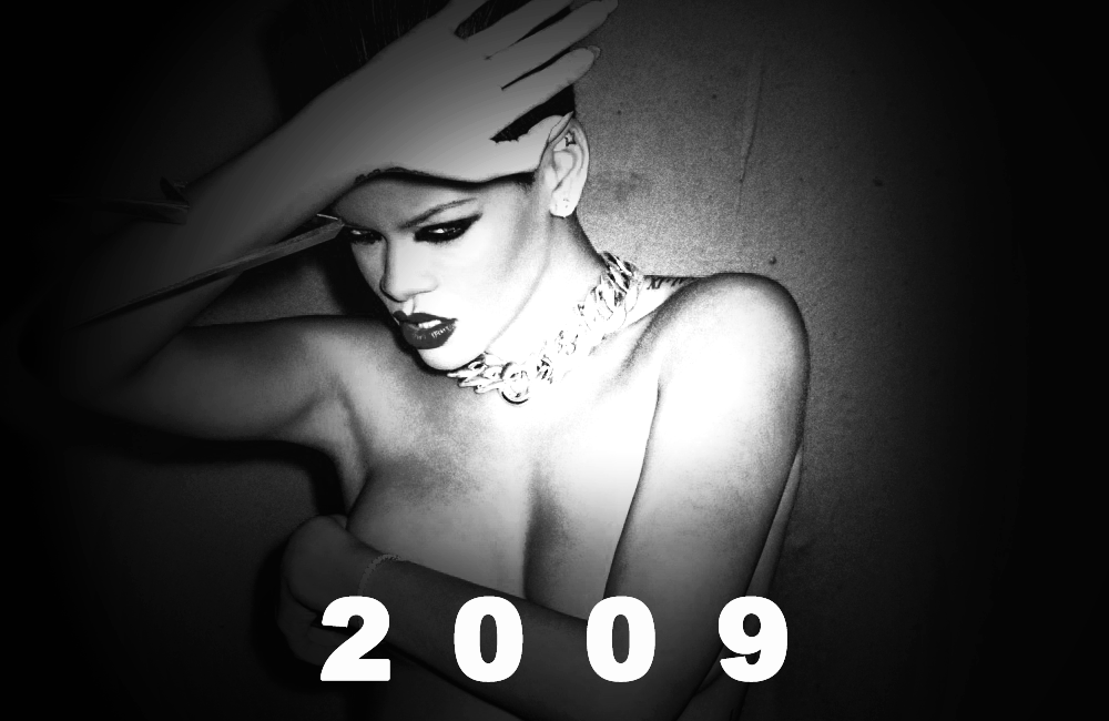 2009 marked the release of  @rihanna's critically-acclaimed 4th album  #RatedR, her most complex and compelling project yet. Co-executively produced by Rihanna herself, who co-wrote 9 of the album's 13 songs, "Rated R" earned a Platinum certification within 2 months of release.