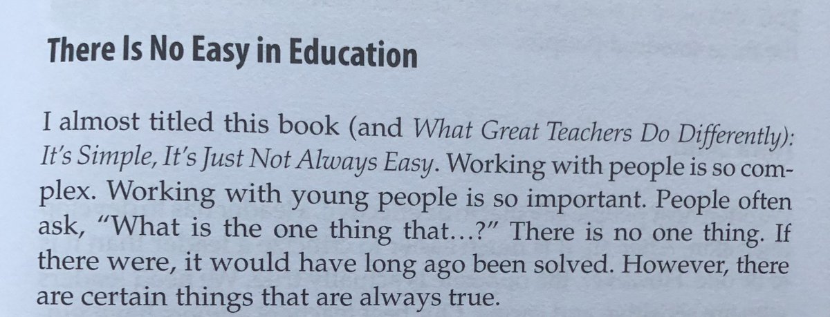 PrincipalCPHS's tweet photo. A couple of my favorite excerpts from “What Great Principals Do Differently” by @ToddWhitaker 

Every day is a journey, and the past two months have been trying to say the least. 
#marathonnotasprint #strivingforprogress 
#notperfection 
#ProudPrairiePrincipal❤️🖤 https://t.co/HtXNul4t9K