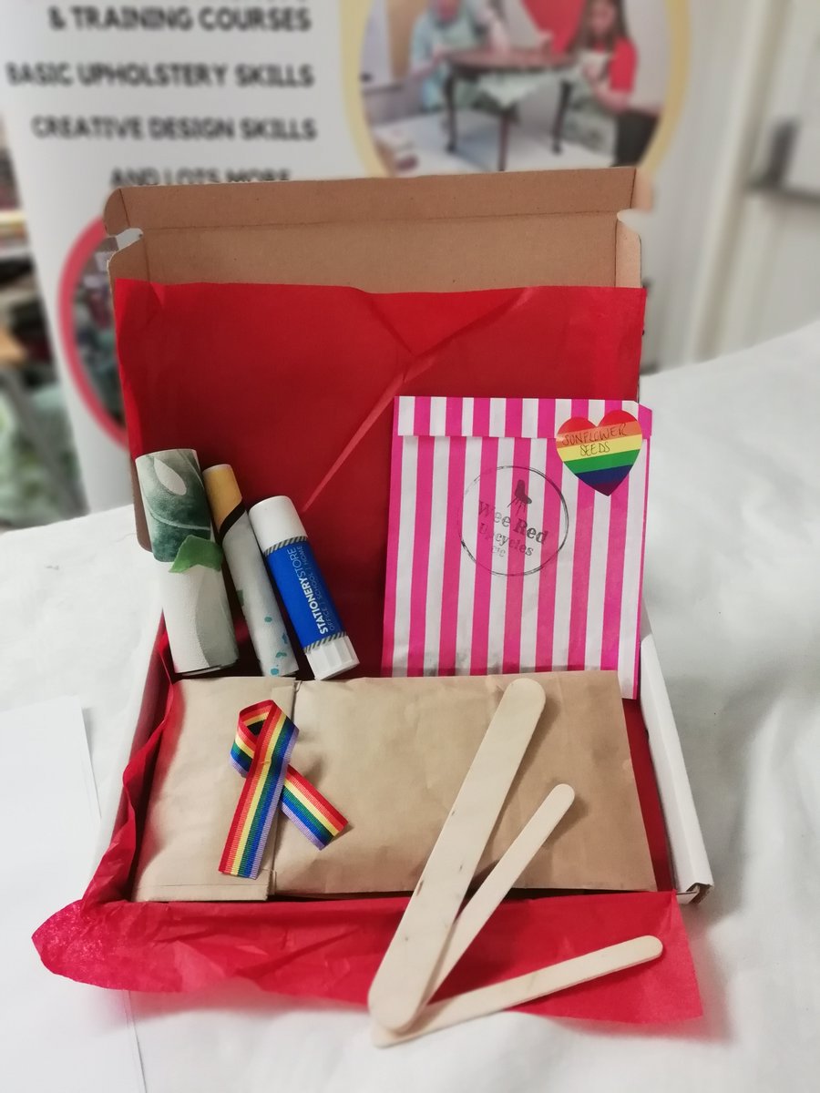 MHScot's tweet photo. #RT @SocEntEdinburgh: RT @weeredupcycles: These are sunflower kits that are getting sent out to lots of amazing service user of @TheActionGroup_ @SCLDNews as part of #LDWeekScot2020 Not only helping Environment encouraging bees butterflies but also gooโฆ https://t.co/70ZY0sWP1K