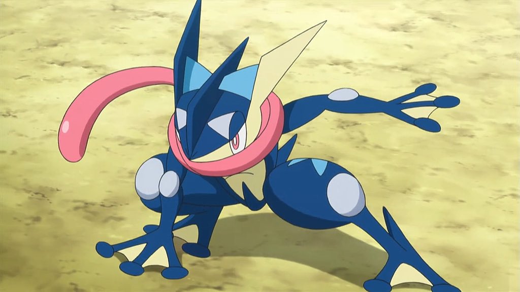 RewindStraight's tweet photo. Honest opinion of Ash’s Greninja? #anipoke https://t.co/q7PeMf7FxC
