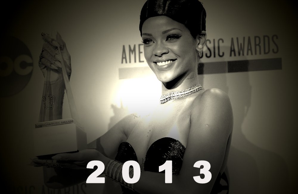 In 2013,  @rihanna embarked on the  #DiamondsWorldTour, breaking a series of records as the youngest artist to sell out numerous stadiums across Europe and Africa. Later that year, she became the first artist to win the AMA Icon Award, for her "profound influence over pop music."