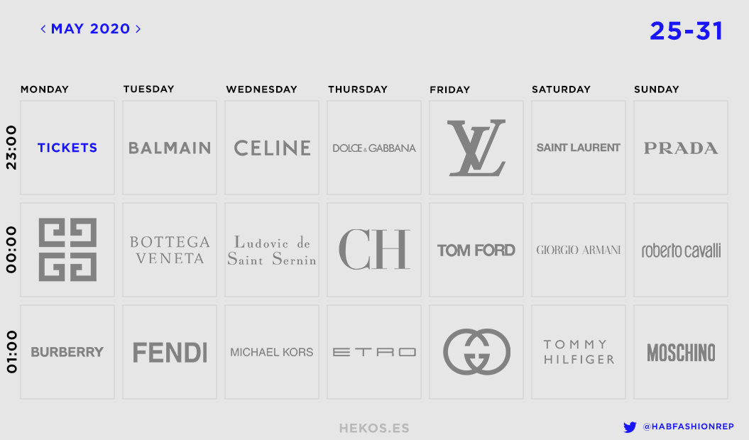 HabFashionRep's tweet photo. Hekos Fashion Week / 25-31 MAY. See you soon.

Promotional video of the schedule: https://t.co/GZNsXyNTN5

Background: https://t.co/73dj6oIdLc https://t.co/DS9bEkXSuY