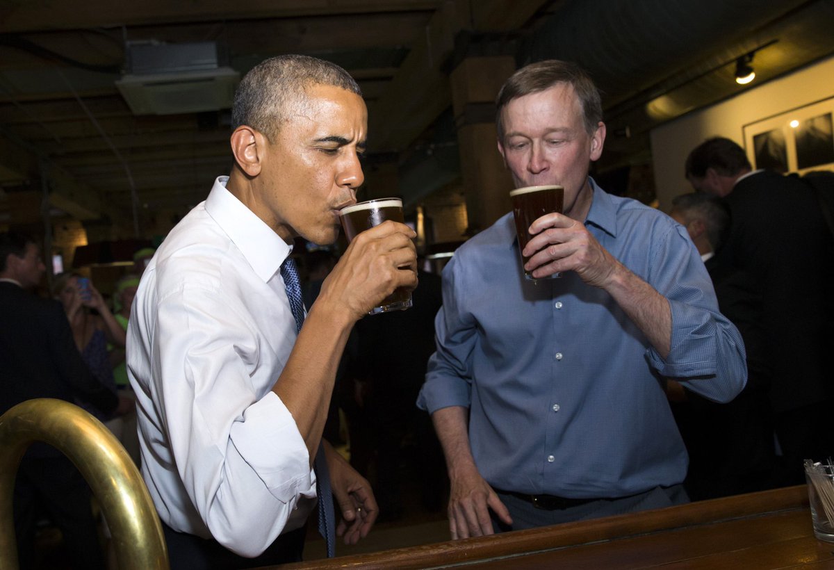  @Hickenlooper  #COSen5ultimately decided to open a restaurant in Lower Downtown, a then-neglected warehouse district in Denver. The restaurant morphed into Colorado’s first brewpub which became a huge hit. From there John went on to start 7 more small businesses that employed/6