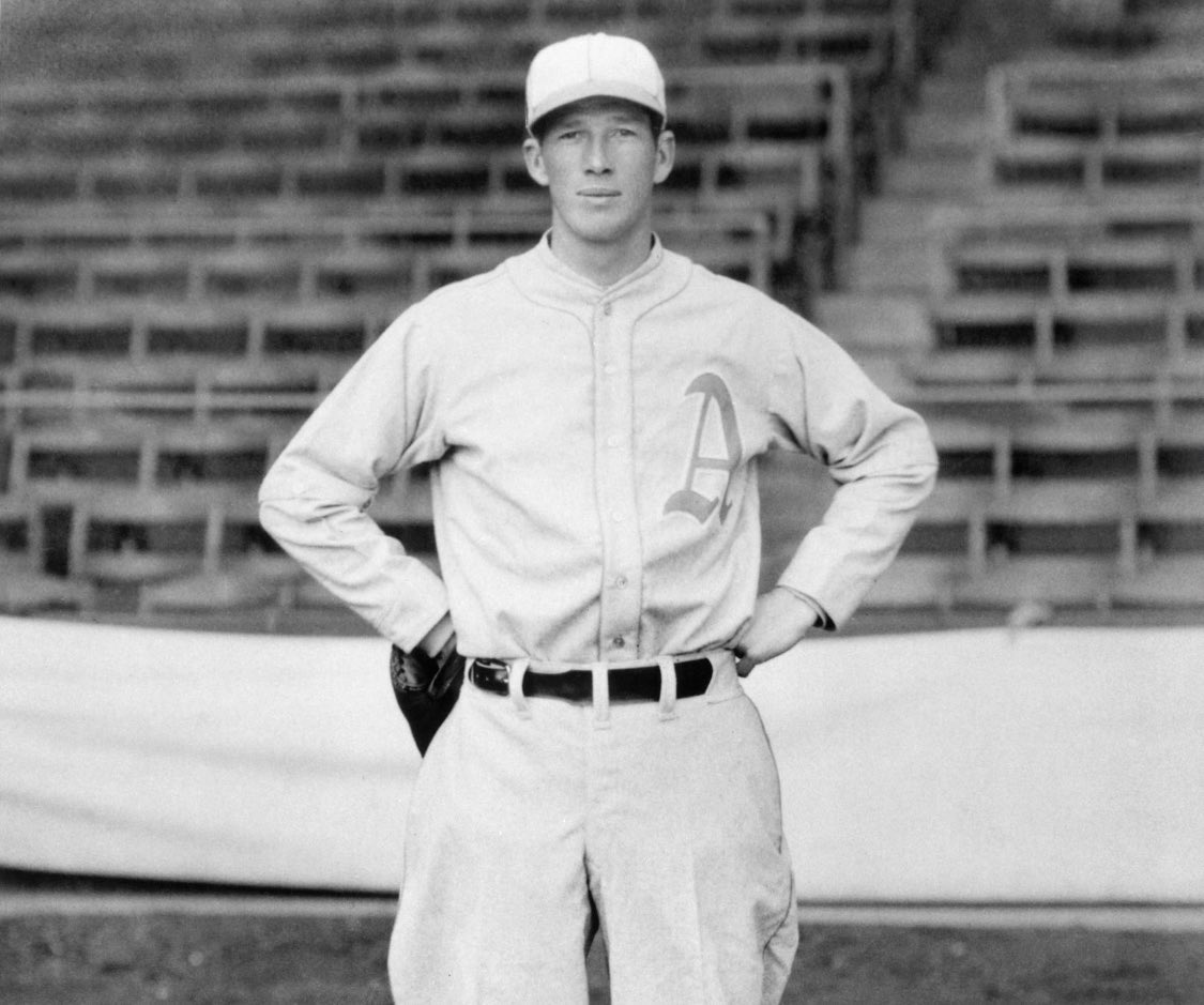 Amazin' A's Craze on X: Lefty Grove of the Philadelphia Athletics poses  for a circa 1920s publicity photo. Grove played for the A's from 1925-33.  He is known as one of the