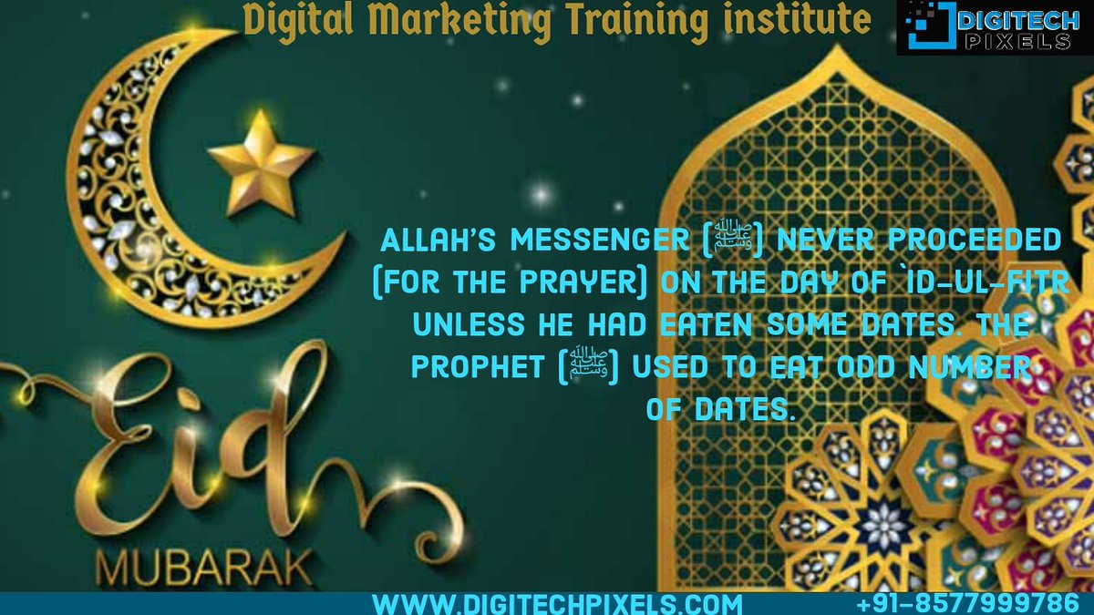 DigitechPixels's tweet photo. I wish you and your family a very joyful Eid. May Allah accept all your prayers and forgive all your faults. Eid Mubarak!

#eidmubarak #eidkinamaz #ertugrul #digitalmarketing #seo #websitedesign #wordpress #smm #facebook #onlinecourses #amazinginspirenews #staysafe #lockdown https://t.co/6i4Cla8Z7y