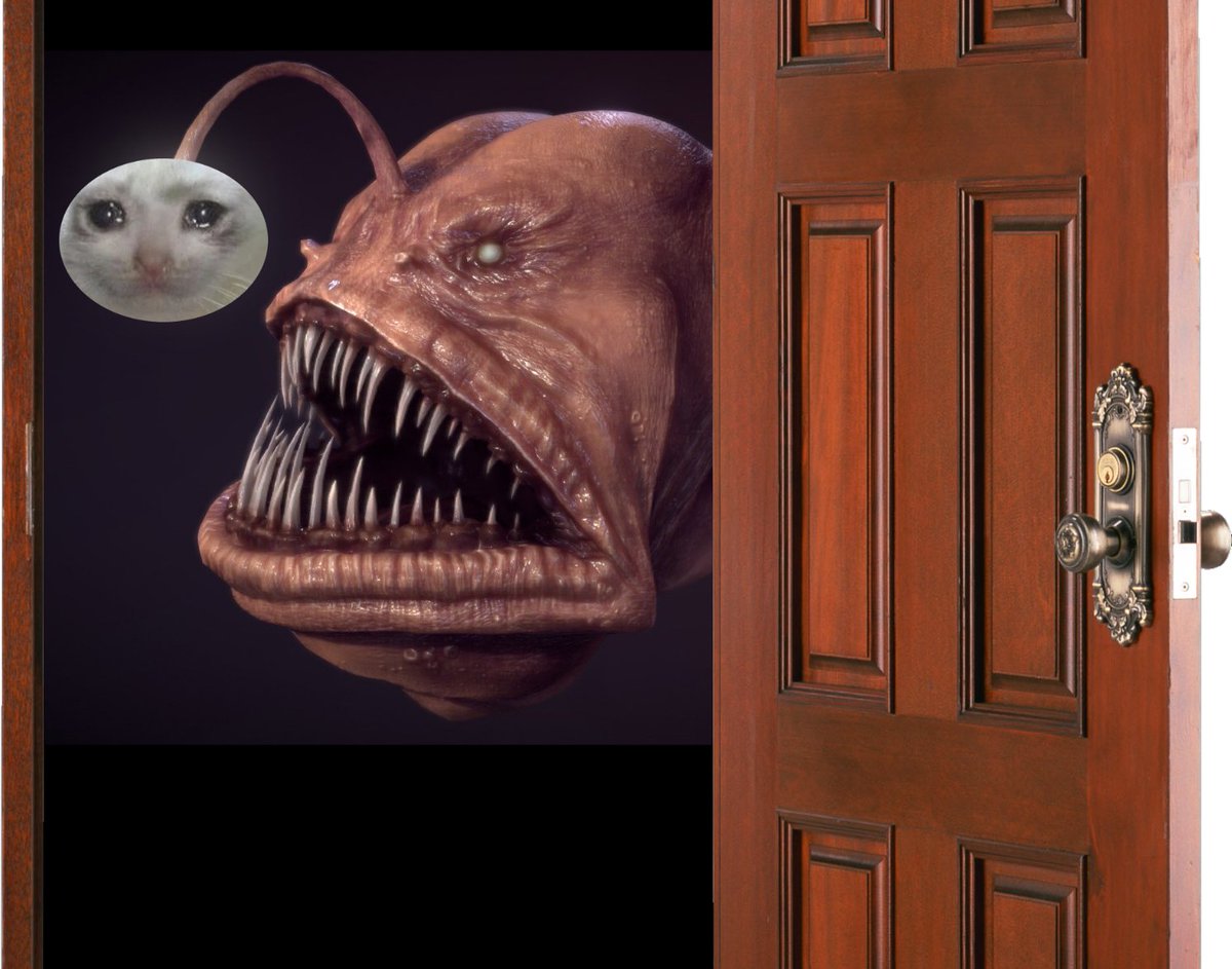 based off a childhood nightmare I had after I learned what an angler fish was