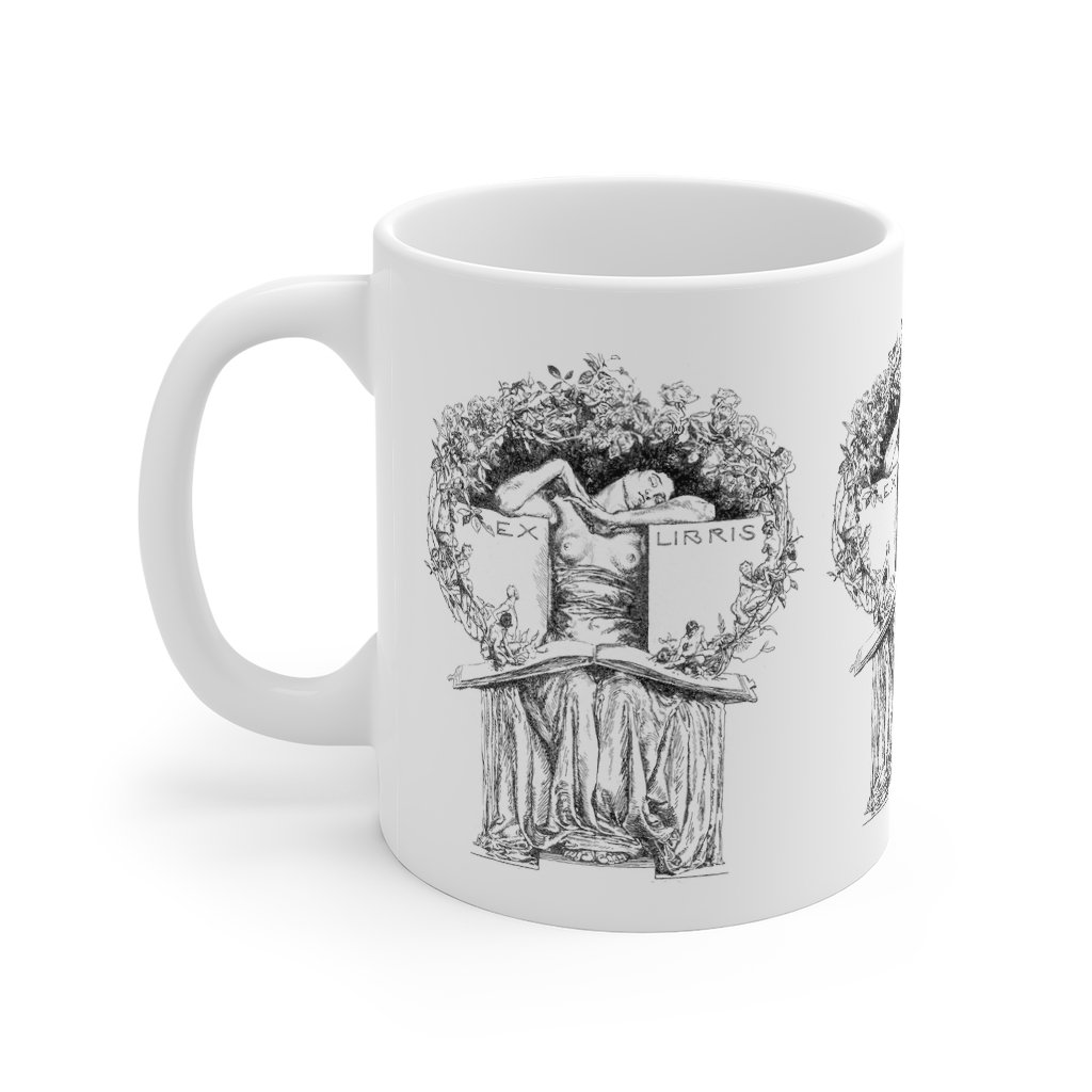 FAATCatStudio's tweet photo. Excited to share the latest addition to my #etsy shop: Ex Libris Woman Reader Ceramic Mug 11oz Woman Reads Literary Lady https://t.co/XKIfotU4UF #mug #11oz #ceramic #coffeecup #coffee #exlibris #book #read #reader https://t.co/QkrisP1CQm