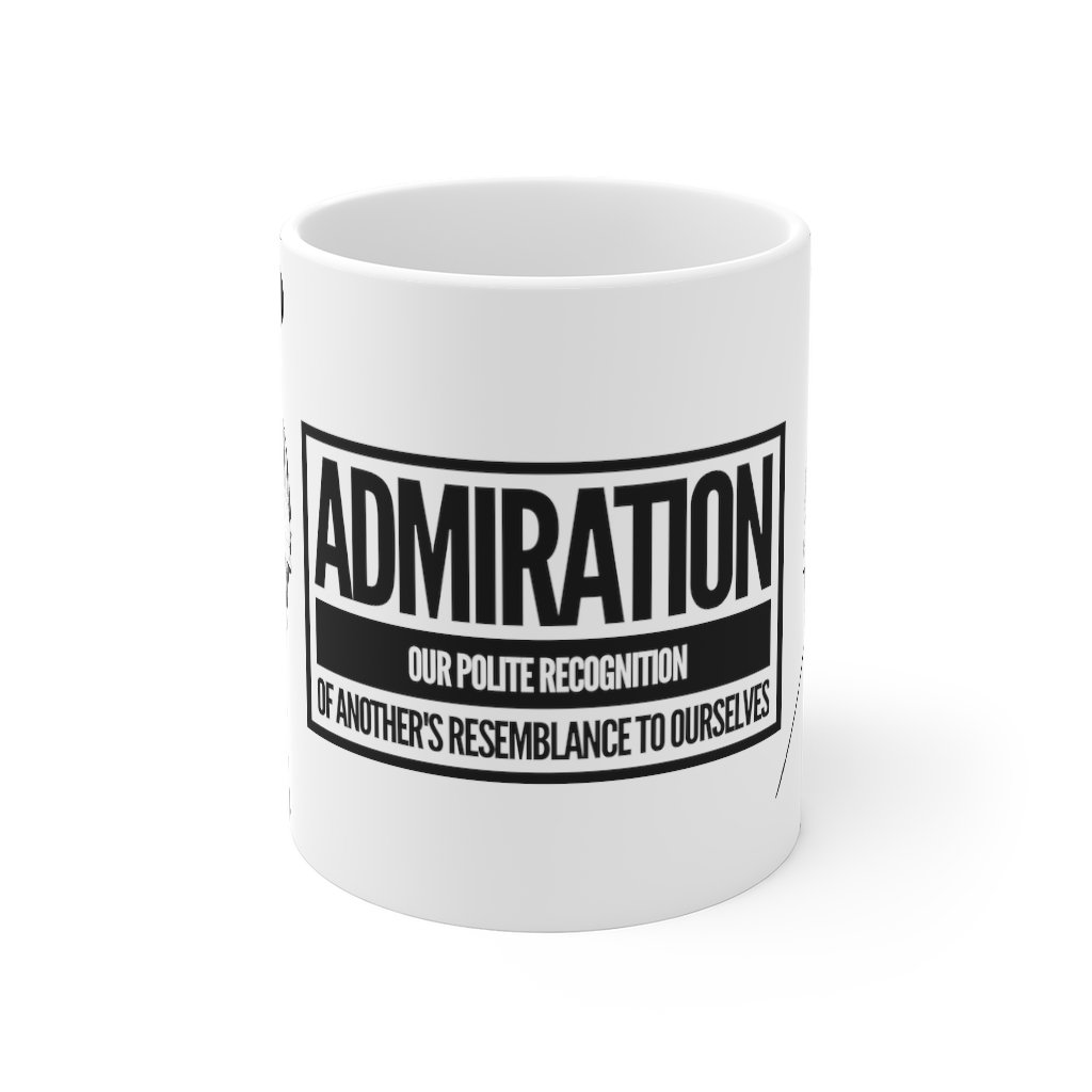FAATCatStudio's tweet photo. Excited to share the latest addition to my #etsy shop: Admiration Quote Ceramic Mug 11oz Admire Me Myself Coffee Cup https://t.co/aku8iOJvM8 #white #black #ceramic #humoroussaying #yes #mug #11oz #coffeecup #coffee https://t.co/csl94JeVXM