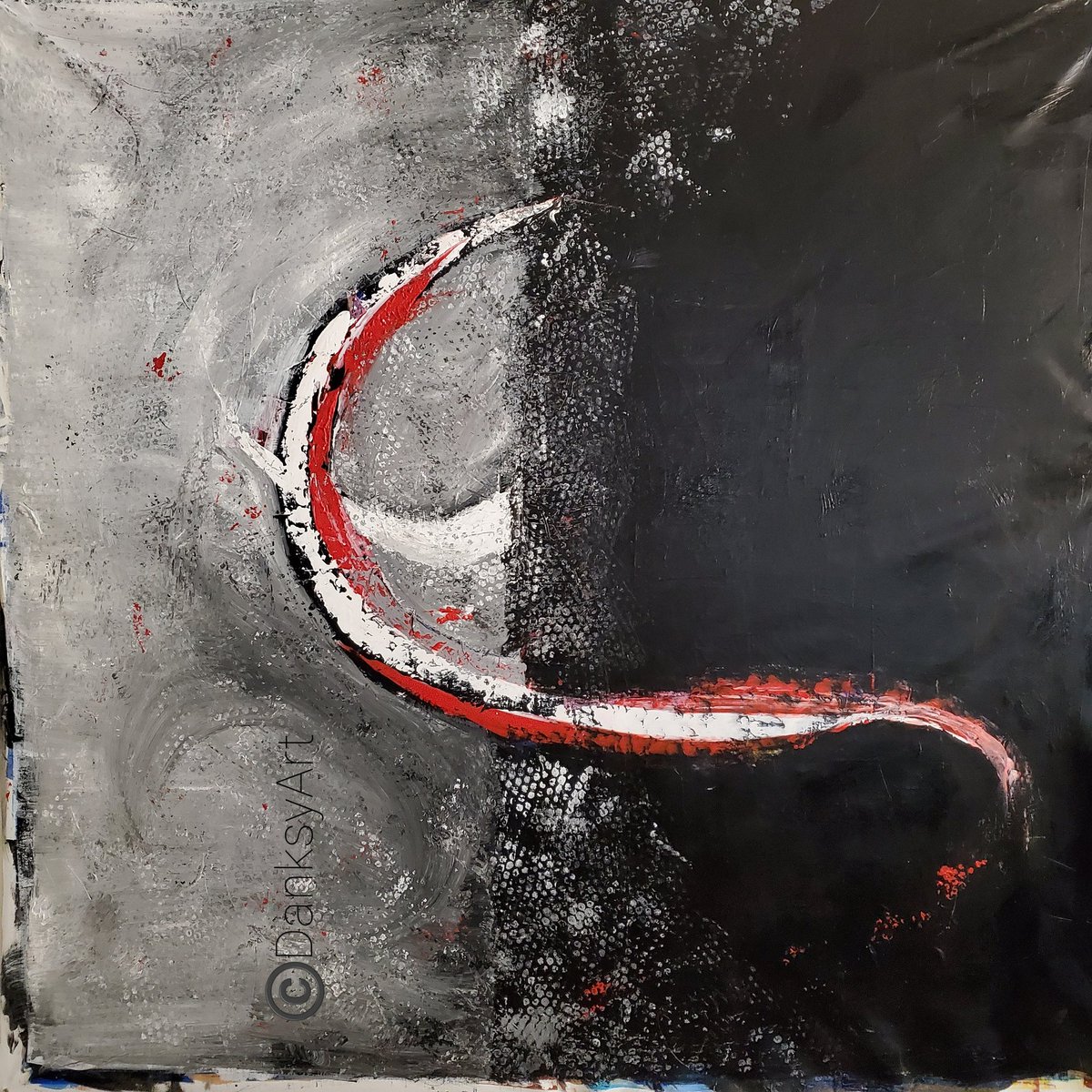 ScoobyDanks's tweet photo. Work in Progress on the 4ft x 4ft canvas. I struggled all week with creating &amp; particularly on this canvas. 1000 paint layers later...
#DanksyArtGallery #reddancer #abstractionsofreality #gesturalabstraction #emergingartist #homedecor #contemporaryart #new_and_abstract https://t.co/6uAwEgR3Fd