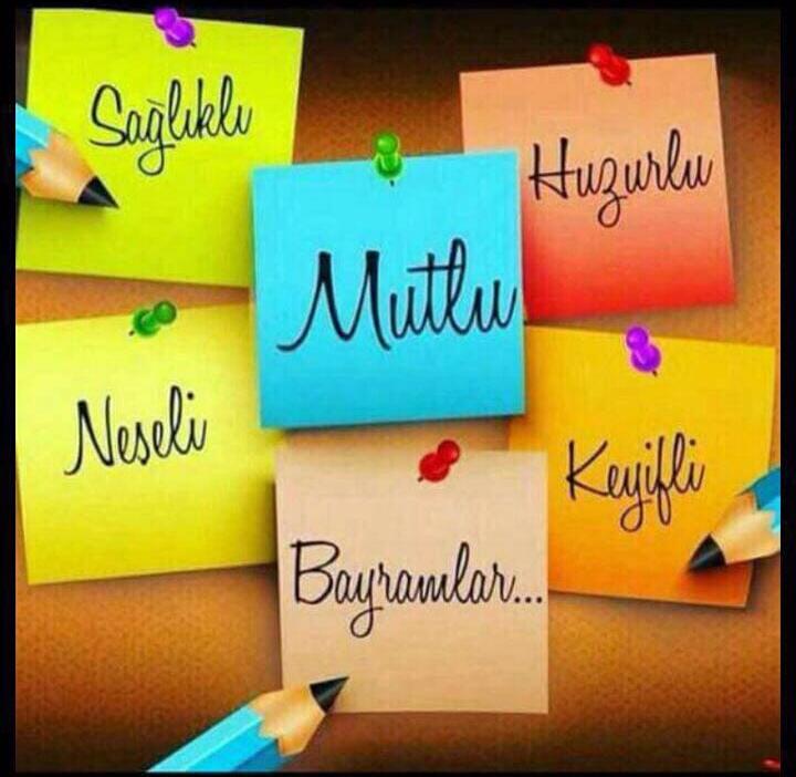 Bayramınız mübarek olsun...