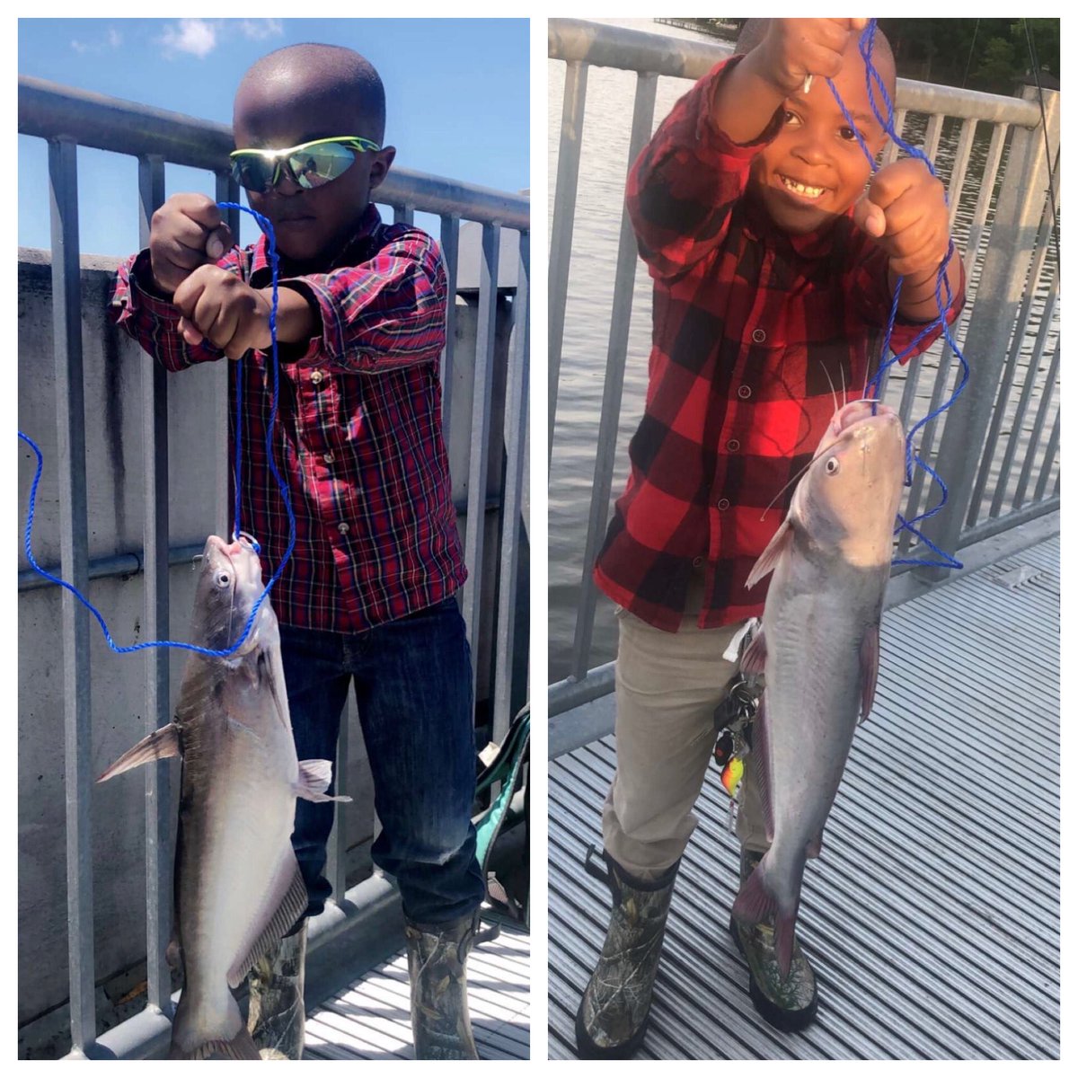 I miss this little fisherman! It makes me so happy that he still wants to share his accomplishments with me even though we aren’t together! ❤️