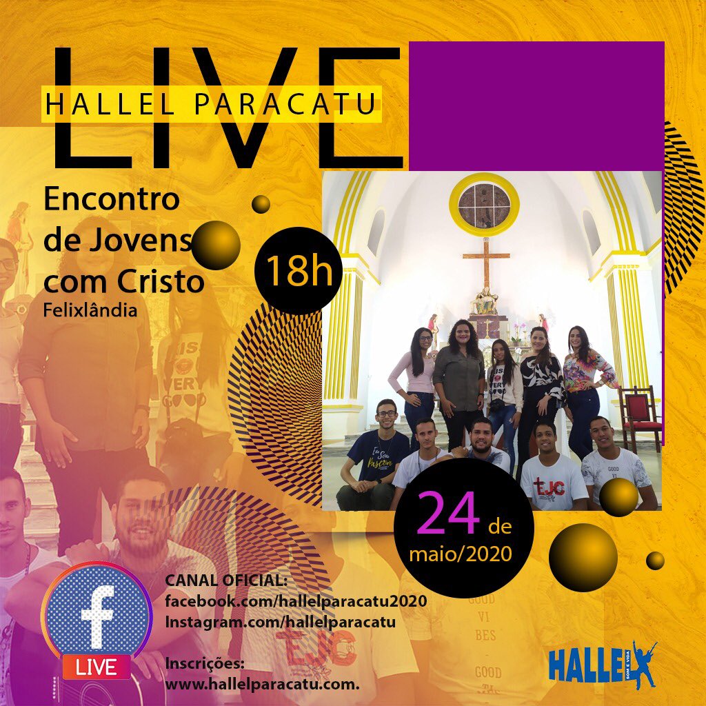 hallelparacatu's tweet photo. Live já está rolando agora. Corre lá https://t.co/P5W8WpiE4d https://t.co/hRj39lt4h2