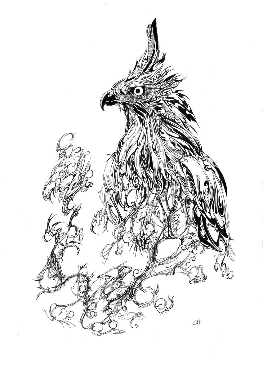 Gai トライバルデザイナー 鳥トライバル トライバル Tribal Gai トライバルデザイナー 鳥トライバル トライバル Tribal
