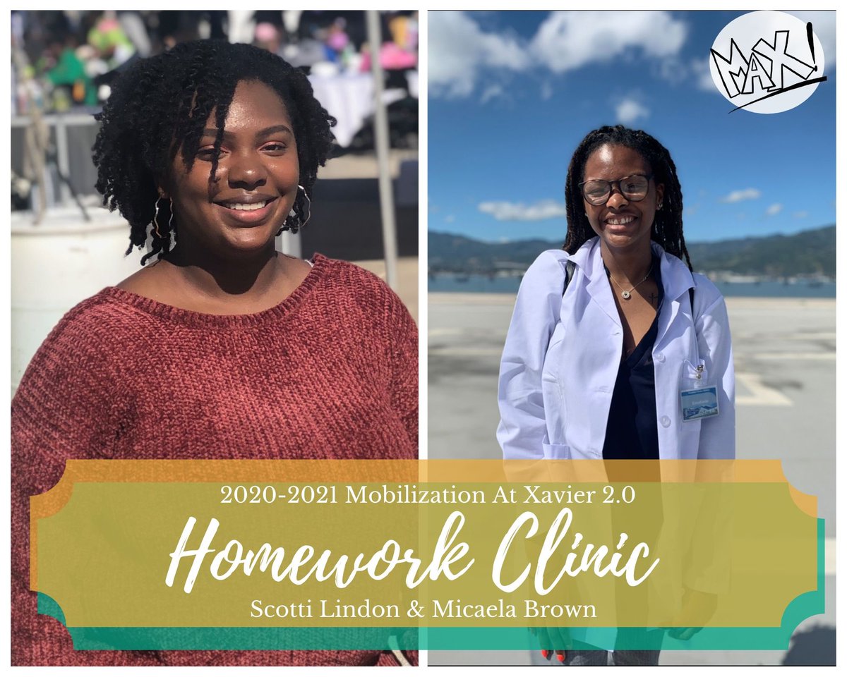 MobilizationXU's tweet photo. Big shout out to Micaela Brown and returning PC, Scotti Lindon, for leading the Homework Clinic! Together, they will be able to provide K-8th grade students with homework assistance! https://t.co/EEdVM4olFW