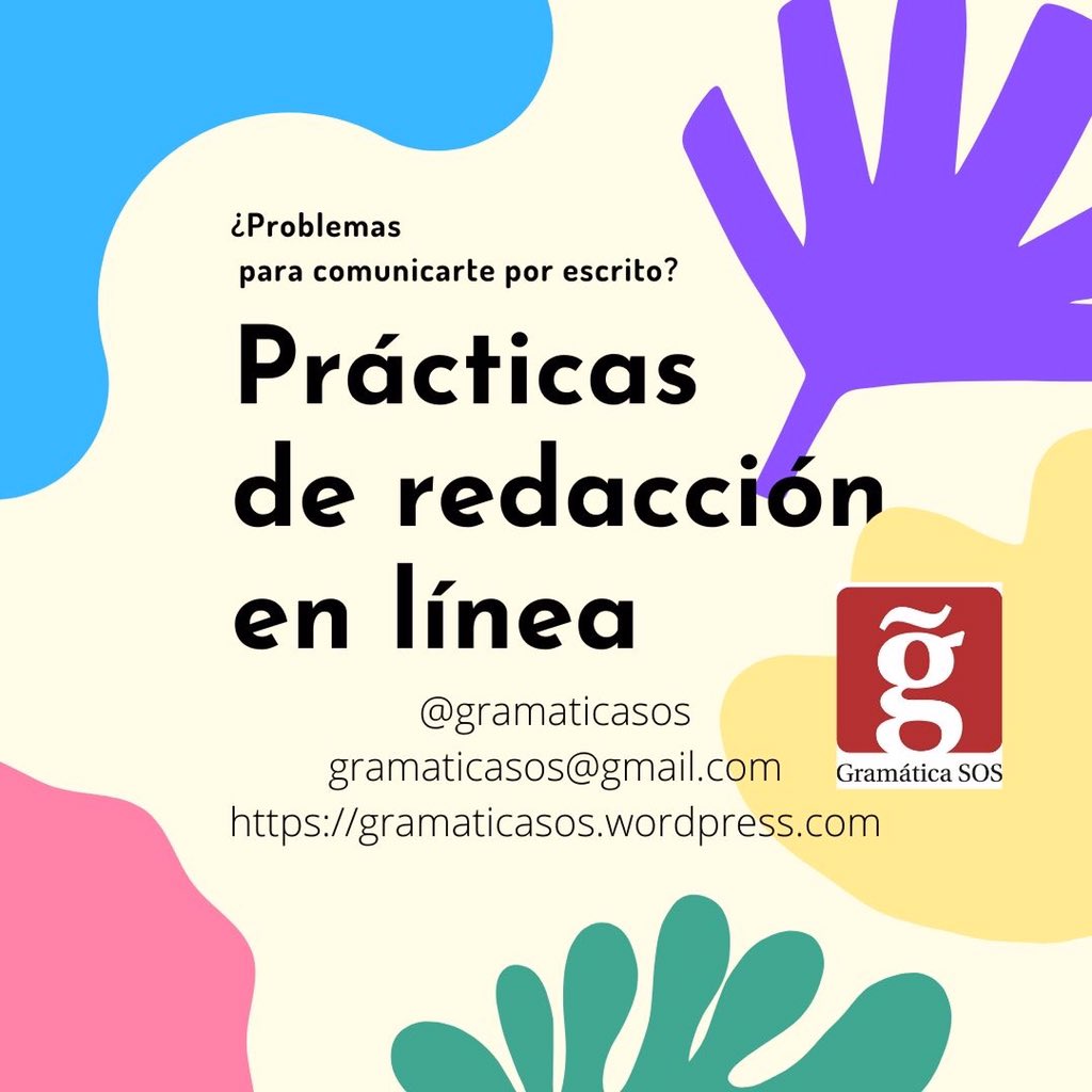 sospina's tweet photo. Tutorías de redacción en línea https://t.co/BbHh8U0pVo adquirirán las habilidades para mejorar su comprensión lectora y para escribir con corrección #redactar #comprensiónlectora #comprensióndetextos #ortografía #signosdepuntuación https://t.co/zYCJHGNBdy