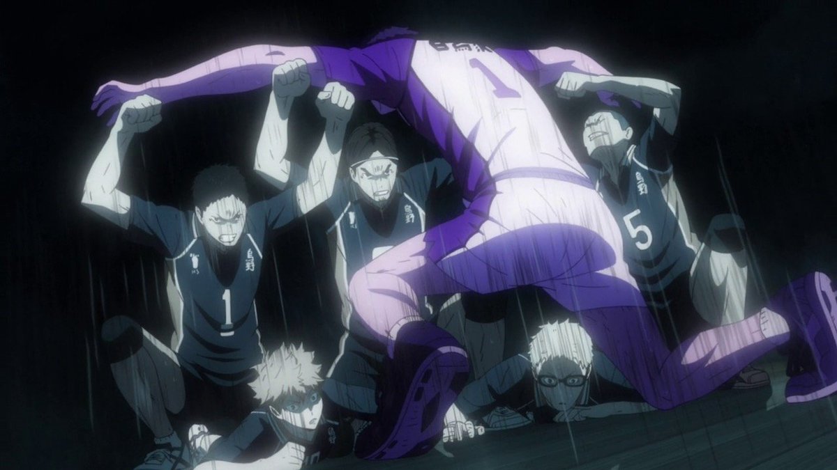 8) My favourite arc in anime is probably the bully arc in 3gatsu, but I've already sung the praises of that anime quite a bit so far in this thread, so two great honourable mentions are the Shiratorizawa match in Haikyuu, and the Soul Society arc of Bleach.