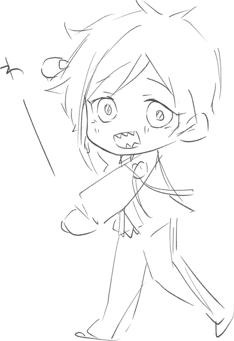 よくわからんラクガキしかできない病気です。 
