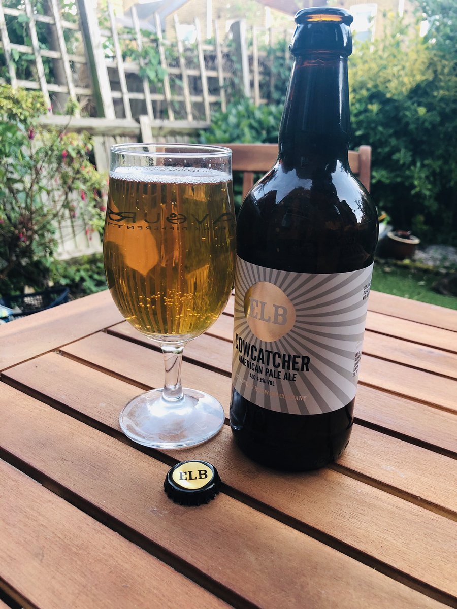 peeandapint's tweet photo. Cow catcher American Pale ale from East London Brewery (Hackney, London)
A light ale full of freshness that is easy to drink. One won’t be enough.
#PubbingAtHome #LockdownBeers #PeeAndApint https://t.co/gkqfohsGLy