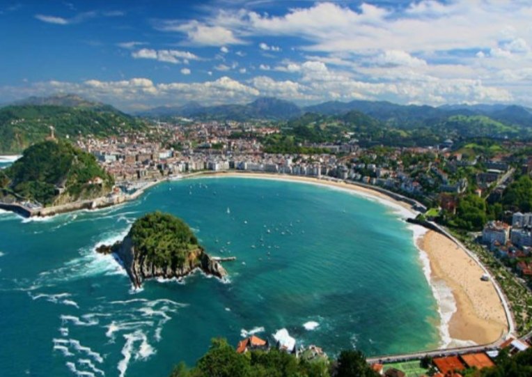 7. Gipuzkoa- We're reaching epic level here- Donostia is that fancy bitch but it's expensive as hell- I don't think you can equal this COASTLINE maybe if you're Galician- The inland is just heavenly nice- They steal our mushrooms - we pee their beaches! It's love/hate