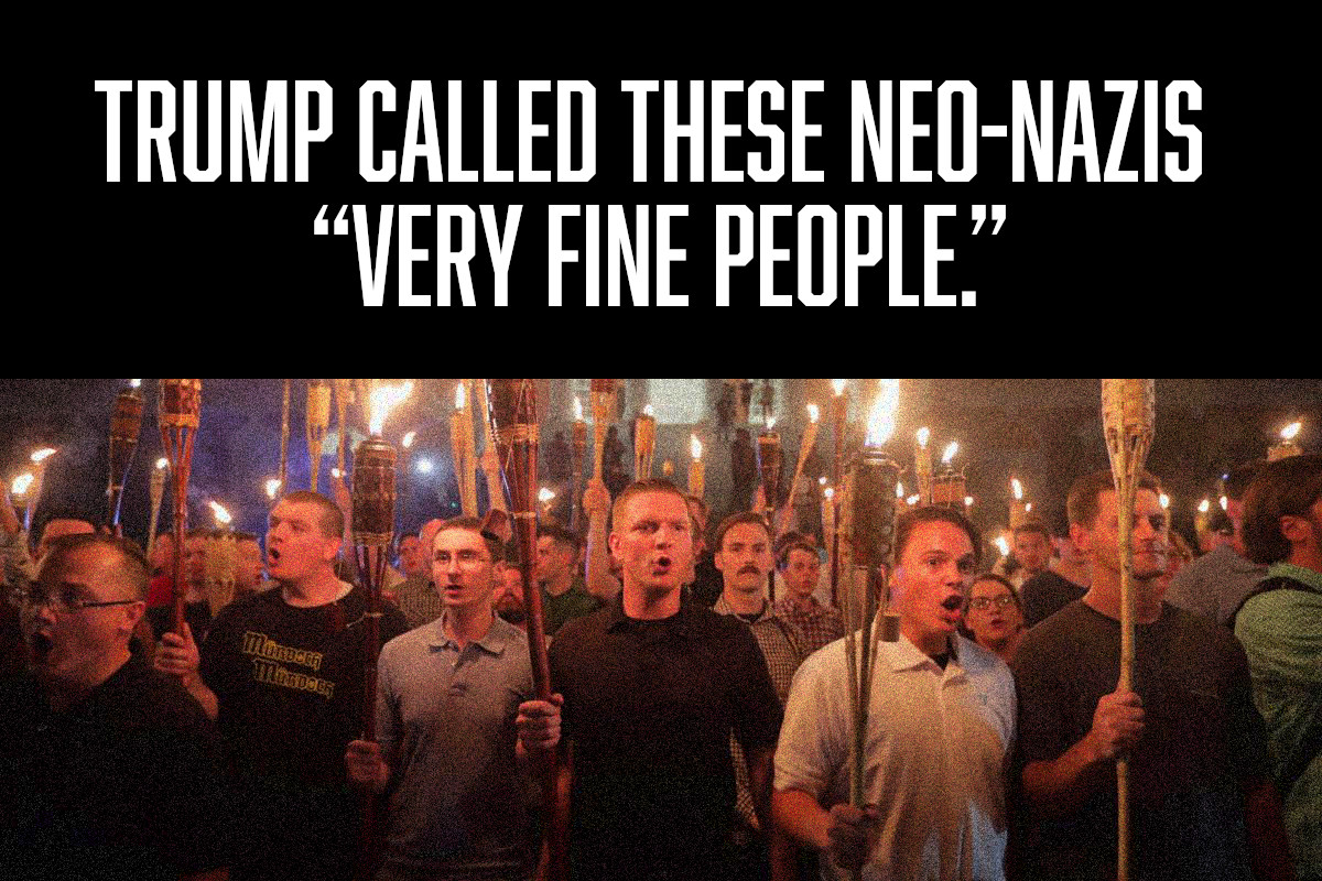 Of course, we all know Trump loves racists.Trump defended white supremacists & repeatedly refused to denounce the KKK as a candidate & as president. He calls white supremacists “very fine people”.He refused to disavow David Duke & the KKK *four times* in one interview.